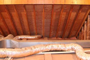 how air ductwork operates within a Milton home
